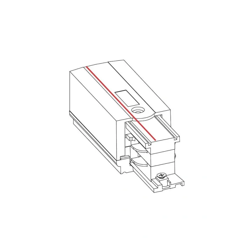 Ввід живлення Nowodvorski 8713 CTLS Power End Cap Right PE-R IP20 чорний