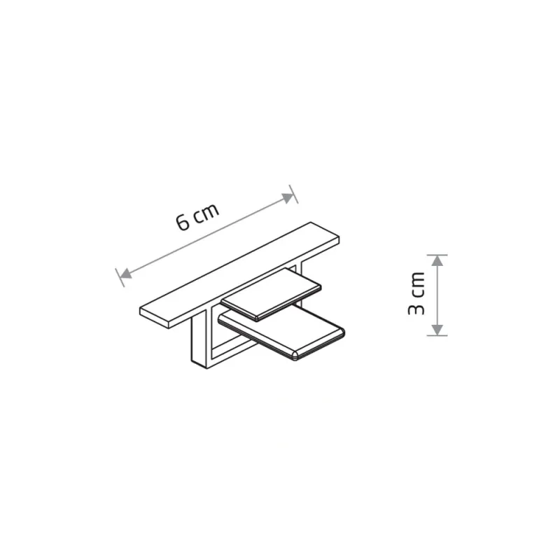 Заглушка Nowodvorski 8975 Profile Recessed Dead End Cap IP20 чорний