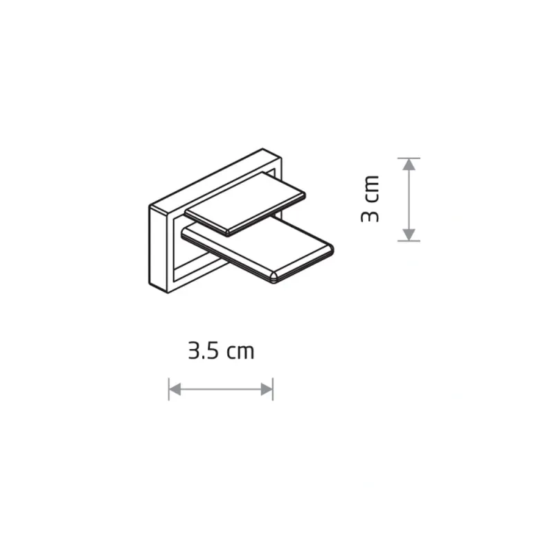 Заглушка Nowodvorski 9458 Profile Dead End Cap IP20 чорна