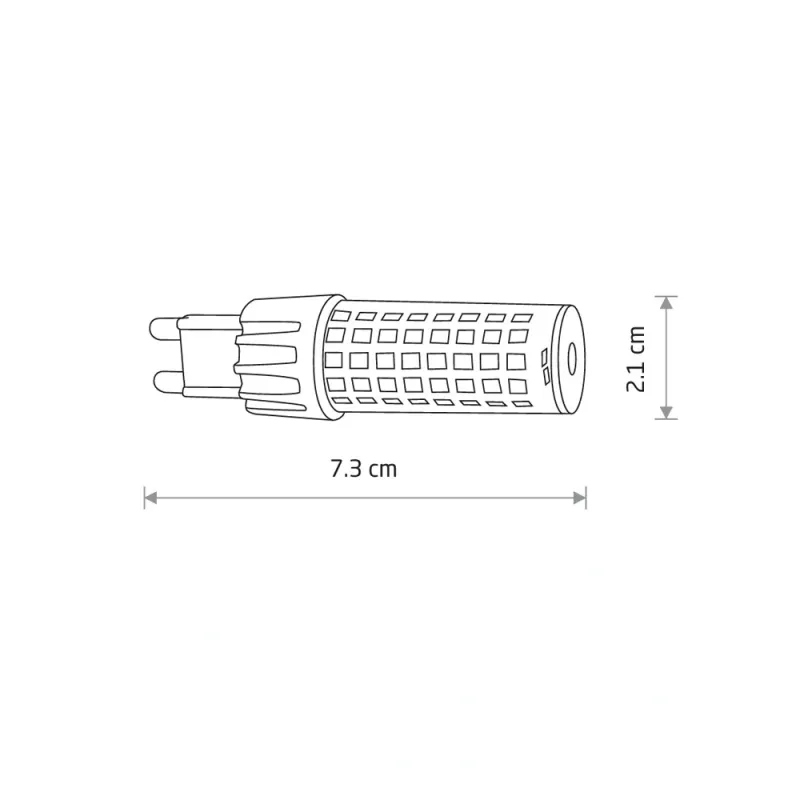 Світлодіодна лампочка Nowodvorski 10933 Bulb G9 1x7W 4000K 900Lm IP20