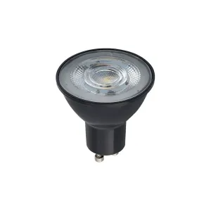 Світлодіодна лампочка Nowodvorski 10997 Reflector LED GU10 1x7W 4000K 600Lm Dim IP20 чорна