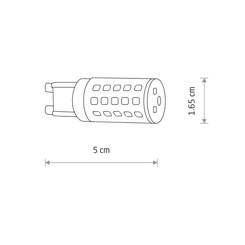 Світлодіодна лампочка Nowodvorski 7504 Bulb G9 1x4W 4000K 390Lm IP20