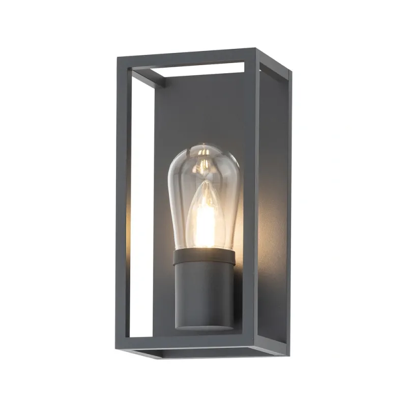 Вуличний світильник Nowodvorski 10504 Margot E14 1x10W IP54 графітовий