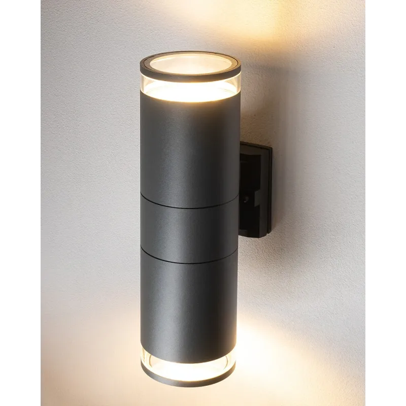 Вуличний світильник Nowodvorski 10688 Rock Pro E27 2x25W IP44 графітовий