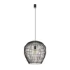 Підвісний світильник, люстра Nowodvorski 11167 Haiti M E27 1x25W IP20 чорний