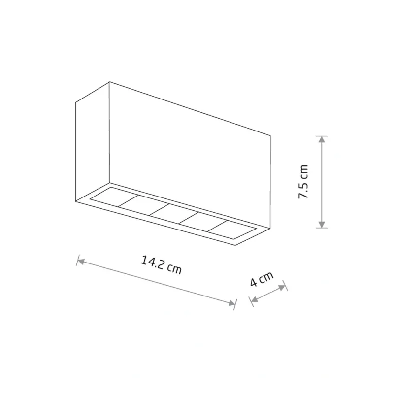 Вуличний світильник Nowodvorski 11367 Pix LED 1x10W 3000K 500Lm IP54 чорний