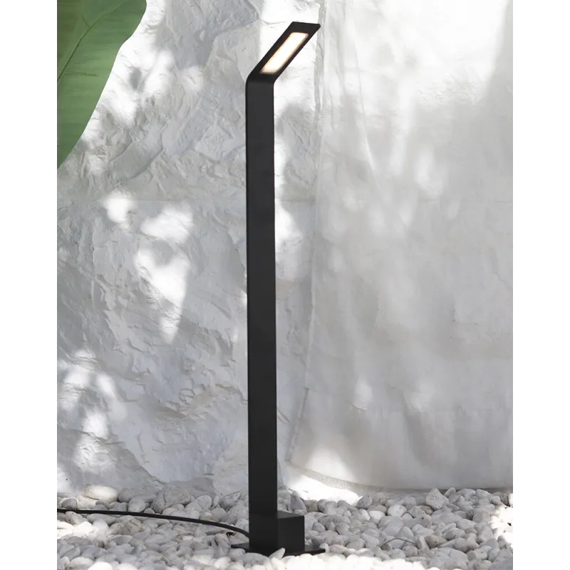 Світильник вуличний стовпчик Nowodvorski 11540 Slim LED 1x7W 3000K 450Lm IP54 чорний