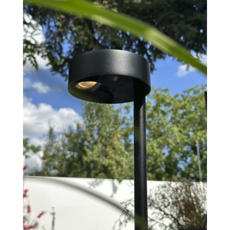 Світильник вуличний ландшафтний Nowodvorski 11542 Ruby LED 1x7W 3000K 400Lm IP54 чорний