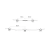 Гірлянда Nowodvorski 7872 Festoon Lights E27 15x15W IP65 чорний