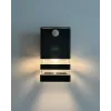 Вуличний світильник з датчиком руху Nowodvorski 7017 Rio Sensor E27 1x10W IP54 чорний