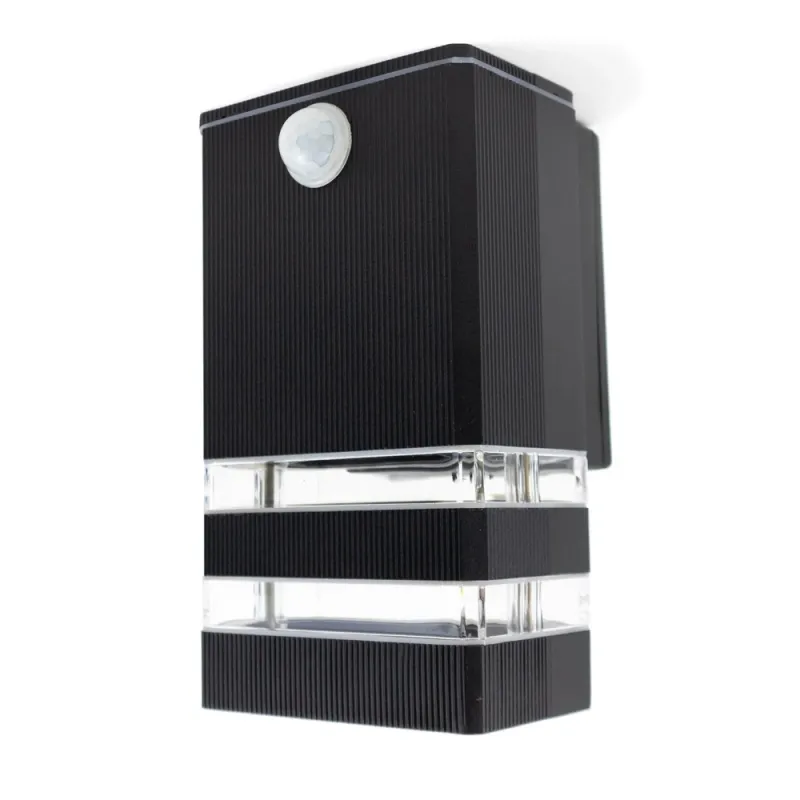 Вуличний світильник з датчиком руху Nowodvorski 7017 Rio Sensor E27 1x10W IP54 чорний