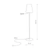Вуличний світильник Nowodvorski 10105 Patio E27 1x25W IP44 білий