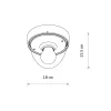 Вуличний світильник Nowodvorski 7978 Nook E27 1x10W IP44 чорний