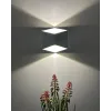 Вуличний світильник Nowodvorski 8143 Triangles LED 2x5W 3000K 800Lm IP54 білий