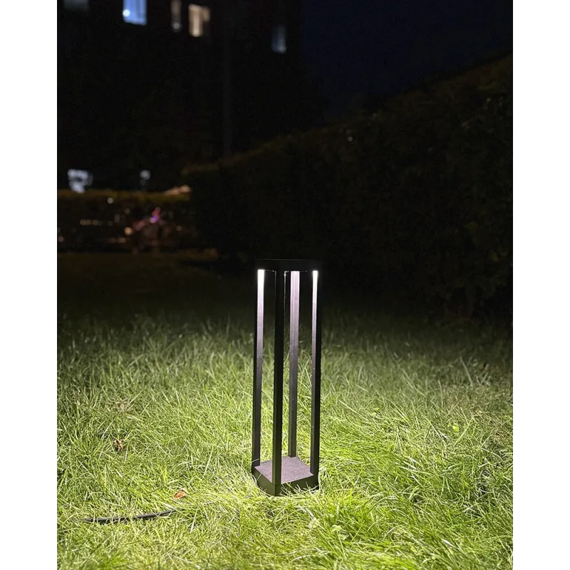 Вуличний світильник Nowodvorski 8145 Structure LED 1x13W 3000K 820Lm IP54 чорний