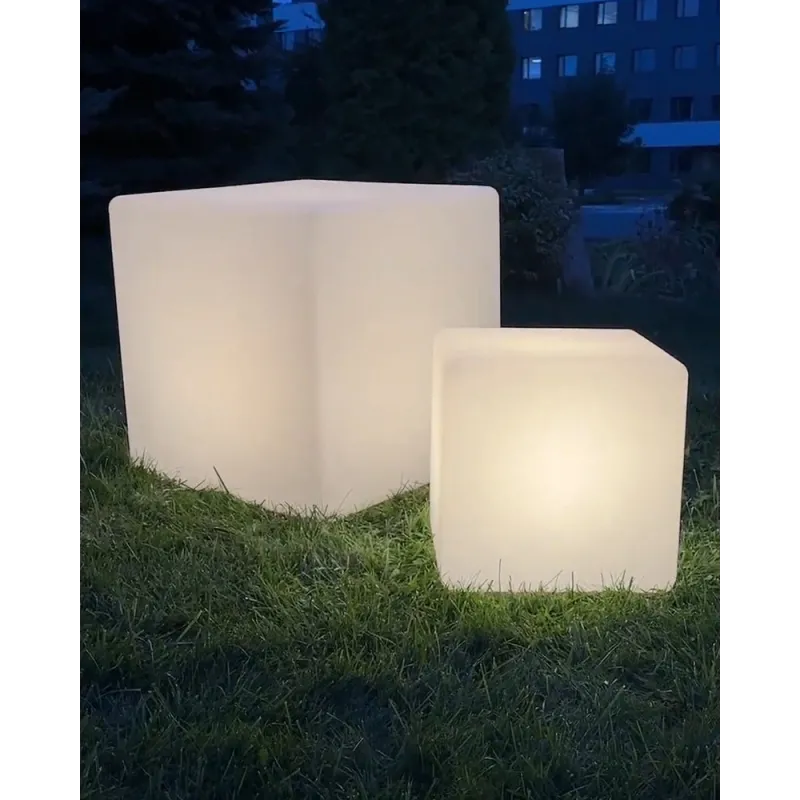 Вуличний світильник Nowodvorski 8966 Cumulus Cube M E27 1x25W IP44 білий