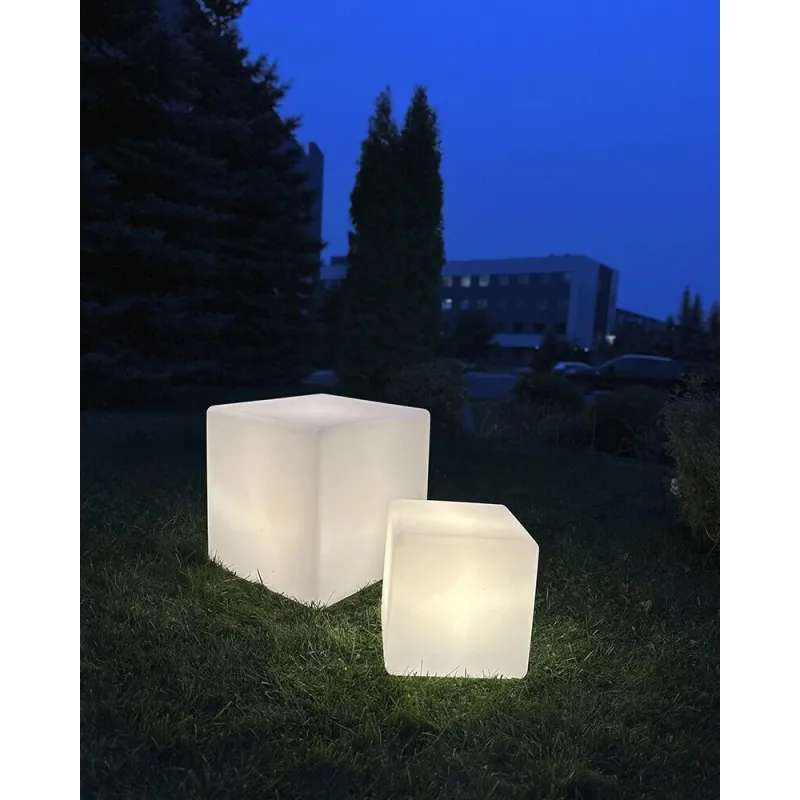 Вуличний світильник Nowodvorski 8965 Cumulus Cube L E27 1x25W IP44 білий