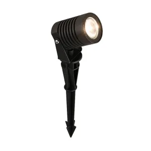 Вуличний світильник Nowodvorski 9100 Spike LED M 1x5W 3000K 300Lm IP54 чорний