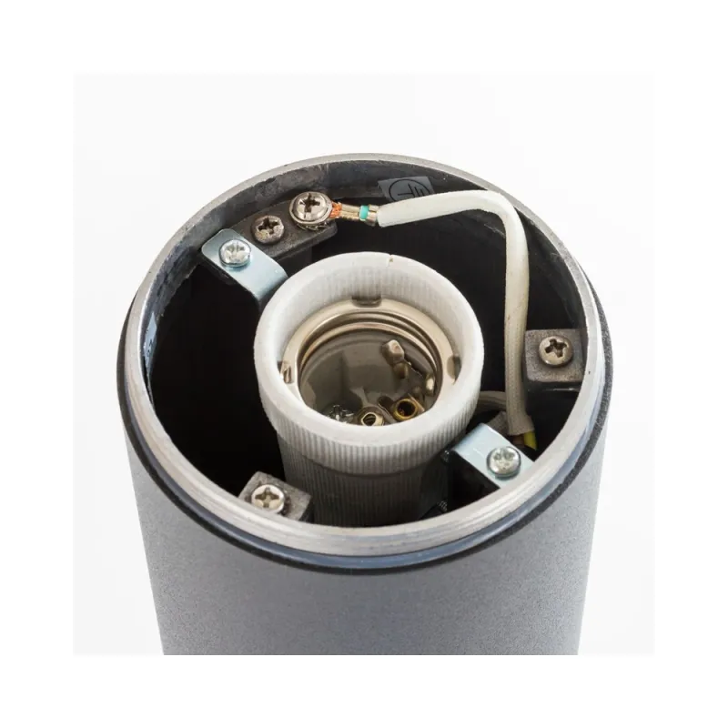 Вуличний світильник Nowodvorski 4446 Norin E27 1x10W IP44 графітовий