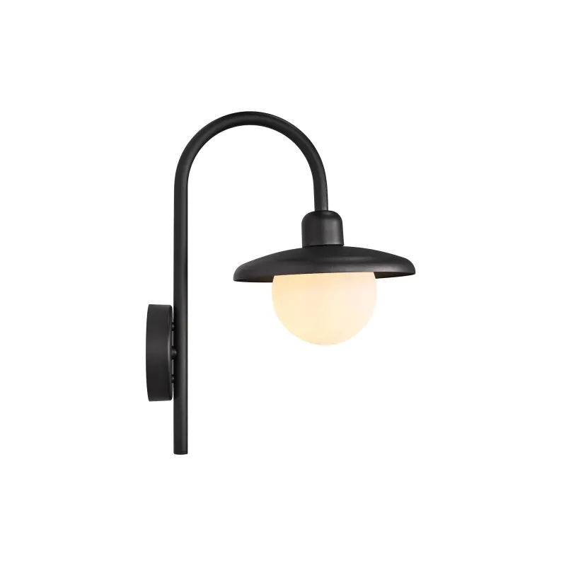 Вуличний світильник Nordlux 2418191003 Berlo E27 1x10W IP44 чорний