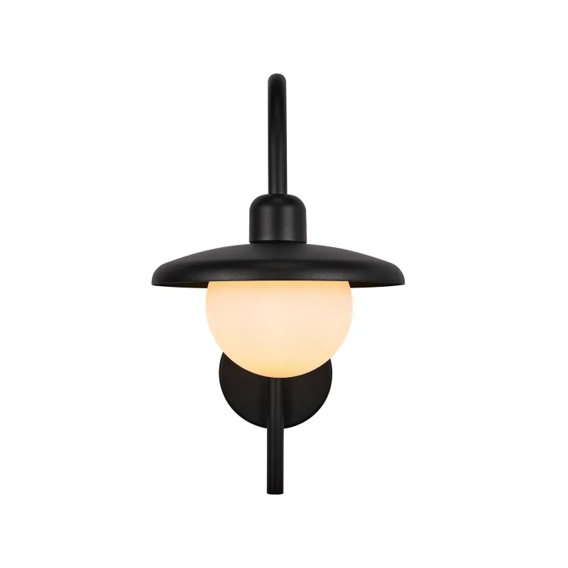 Вуличний світильник Nordlux 2418191003 Berlo E27 1x10W IP44 чорний