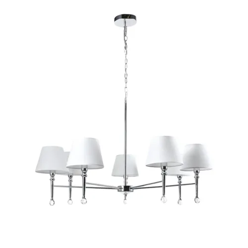 Люстра Edlin PL321168-7 Natano E14 7x12W IP20 хром 32205329