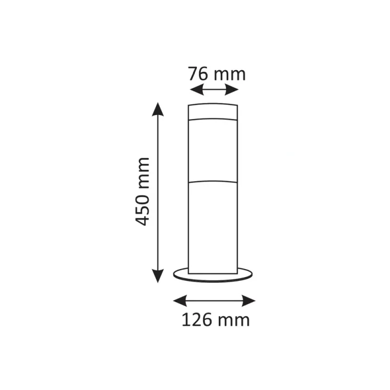 Вуличний світильники Goldlux Livia 200501