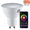 Розумна світлодіодна лампа Sanico Goldlux Wi-Fi GU10 5.5W ТЕПЛИЙ 2700K~ХОЛОДНИЙ 6500K + RGB TUYAsmart – 313805