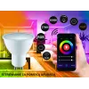 Розумна світлодіодна лампа Sanico Goldlux Wi-Fi GU10 5.5W ТЕПЛИЙ 2700K~ХОЛОДНИЙ 6500K + RGB TUYAsmart – 313805