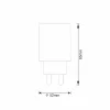 Sanico Goldlux Wi-Fi SMART розетка TUYAsmart IP20 – 314178