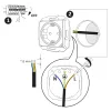 Sanico Goldlux Wi-Fi SMART розетка прихованого монтажу TUYAsmart IP20 – 315939