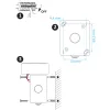Sanico Goldlux Wi-Fi SMART розетка поверхневого монтажу TUYAsmart IP55 – 316011