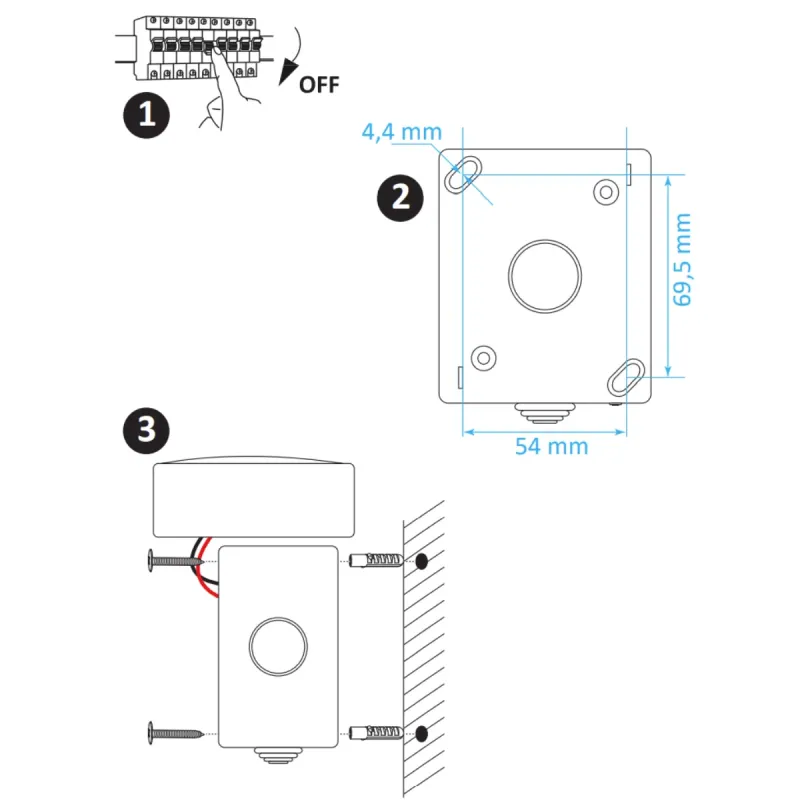 Sanico Goldlux Wi-Fi SMART розетка поверхневого монтажу TUYAsmart IP55 – 316011