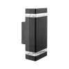 Вуличний світильник Goldlux 307866 Gilbert GU10 2x10W IP44 чорний