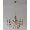 Люстра Edlin PL2416-8 Vanessa E14 8x12W IP20 золотий 32205341