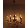 Люстра Edlin PL2416-8 Vanessa E14 8x12W IP20 золотий 32205341
