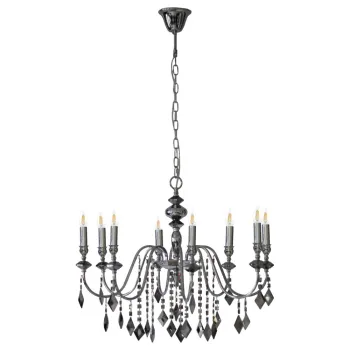 Люстра Edlin PL2417-8 Vanessa E14 8x12W IP20 хром 32205347