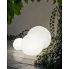 Вуличний садовий світильник куля Nowodvorski 6977 Cumulus M E27 1x25W IP44 білий